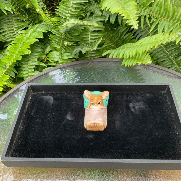 VTG “WAKEY” Pink Blanket By Pendelfin Made In England Figurine - Picture 2 of 6